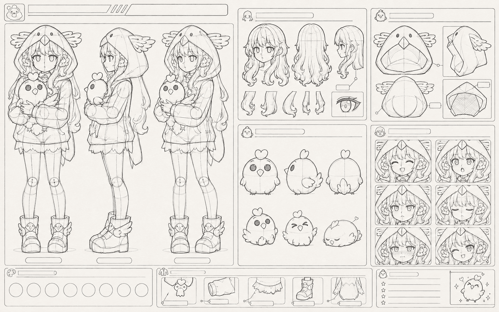 Ayamu Hamiru: Master Reference Sheet